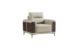 एर्गोनोमिक 3-टुकड़ा चमड़े का कार्यालय घर के रहने वाले कमरे या होटल रिसेप्शन के लिए आरामदायक - Product Image 6