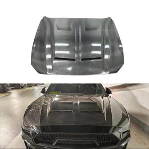 Capó Delantero de Fibra de Carbono Super Snake con Dos Ventilaciones para 2018-2022 - Product Image 4