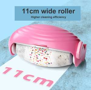 Dễ thương chim cánh cụt thiết kế Lint bàn chải-2-in-1 tái sử dụng tóc Remover & bụi Con lăn | vải có thể giặt cho quần áo/ghế sofa - Product Image 4