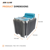 Alimentation micro-ondes 1250W à faible ondulation et haute stabilité pour équipements de plasma industriel et d'essai en laboratoire