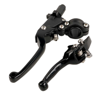 Levier de frein et d'embrayage personnalisé CNC pour motos Honda Yamaha Kawasaki Suzuki - Accessoires de la série CRF YZF XR CQR ASV