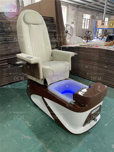 Silla de pedicura eléctrica de baño de spa de pie portátil con cubierta de cuero personalizada con cómoda máquina de masaje - Product Image 3