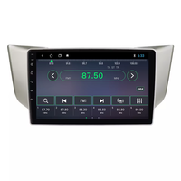 Autoradio Android 10 9 pouces, lecteur MP5 stéréo pour Lexus RX300 RX330 RX350 RX400H Toyota Harrier 2003-2009 Navigator
