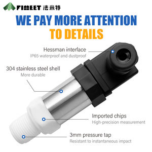 Miniatuur pneumatische en hydraulische druksensor -0,1-60 MPa Hoge temperatuur olie-, water- en gasdruktransmitter - Product Image 5