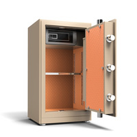 Caja Fuerte de Seguridad Chen Guang, Minimalista, Gris, Resistente al Fuego y al Agua, con Cerradura Digital Electrónica, Diseño Moderno para Oficina y Hogar