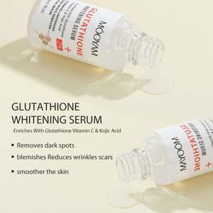 Agua Vegana Orgánica Antienvejecimiento, Iluminadora, Antiarrugas, Tonificante del Tono de Piel, con Melanina, Vitamina C, Ácido Kójico, Hidratante - Product Image 2