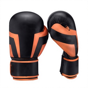 Gants de boxe en cuir PU personnalisés de haute qualité avec logo sur mesure, vente en gros et personnalisation - Product Image 1