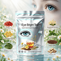 Sachets de tisane brillants pour les yeux de marque privée en vente chaude pour adulte Thé de bien-être pour les soins oculaires