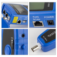 Testeur de câbles réseau multifonction NOYAFA NF-388 avec 8 télécommandes pour CAT5/CAT6 et BNC, garantie 1 an, haute précision