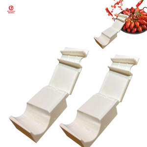 مقشرة سمك الكرافت أفضل مجرفة سمك الكرافت مقشرة سمك الكرافت خفيفة الوزن محمولة أداة مطبخ فعالة لإزالة صدف سمك الكرافت - Product Image 1