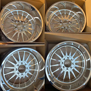 ล้ออัลลอยด์อะลูมิเนียม 6061-T6 ชุบโครเมียม สำหรับรถออฟโรด ขนาด 24x14 ยี่ห้อ American Force Wheels - Product Image 2
