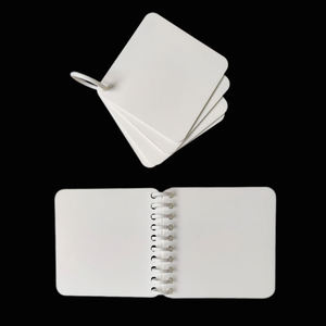 Livre photo d'<span class=keywords><strong>histoire</strong></span> de lecture en plastique Subli-forward pour bébé carte d'apprentissage double face Sublimation vierge - Product Image 2