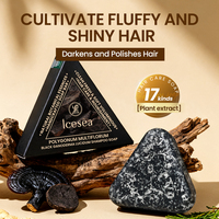 Savon Solide Artisanal Nourrissant et Anti-Pelliculaire au Polygonum Multiflorum pour Peaux Sèches