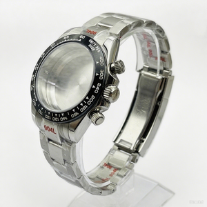 Mouvement à quartz Offre Spéciale <span class=keywords><strong>Mod</strong></span> 39mm VK63 Boîtier WatchMod Montre chronographe Boîtier en acier inoxydable Verre saphir avec cadran 29.5mm Cse - Product Image 5