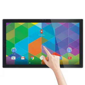 WOGO montaggio a parete 21.5 23.8 27 pollici touch screen tablet android display pubblicitario Digital Signage