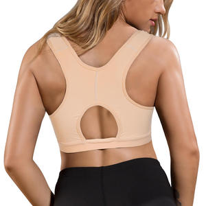 <span class=keywords><strong>Sujetador</strong></span> moldeador para mujer, tirantes de hombro ajustables suaves, <span class=keywords><strong>cierre</strong></span> frontal, soporte para Post-cirugía de pecho, <span class=keywords><strong>deportivo</strong></span>, postquirúrgico - Product Image 5