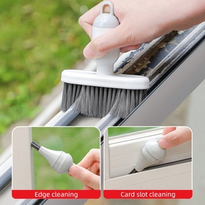 Multifunction Window Groove Cleaning Brush Keyboard Cleaner Home Gadgets Cleaning Tools Bedroom Supply Item Office <b>Accessories</b> - Product Image 5
