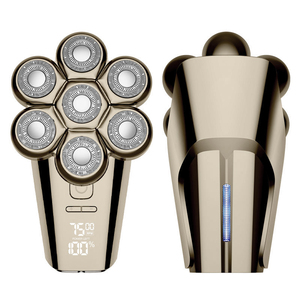 Afeitadora Lanumi MS-686 IPX7 Resistente al Agua, Recargable, con Cinco Cuchillas Rotatorias para Rostro y Barba, para Hombres - Product Image 4