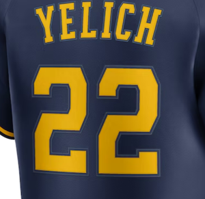 2025 Neue Top genähte billige Baseball-Trikots Milwaukee #22 Christian Yelich #11 Chourio - Product Image 2