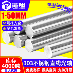 Barra Sólida Lineal de Acero Inoxidable 303 de 6mm, 8mm, 10mm, Guía Lineal de Precisión P - Product Image 5