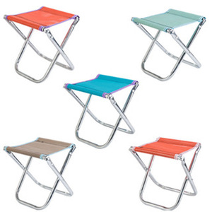 Heavy Duty Iron Portable Folding <b>Stool</b>/Fishing Chair 440lbs Capacity <b>for</b> School Outdoor Activities Camping Hiking BBQ Sports - Product Image 5