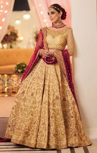 <b>Blush</b> Embellished Net Collection 3 piece Unstitched / Stitched - Product Image 2