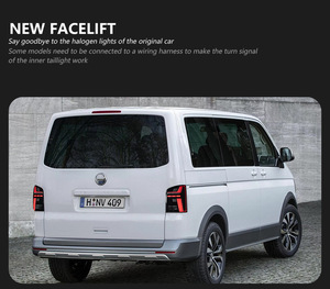 Luci Auto LKS per VW Multivan <span class=keywords><strong>T5</strong></span>, Fanale Posteriore a LED 2010-2015, Luce Posteriore DRL, Segnale di Stop e Freno, Accessori Automobilistici - Product Image 5