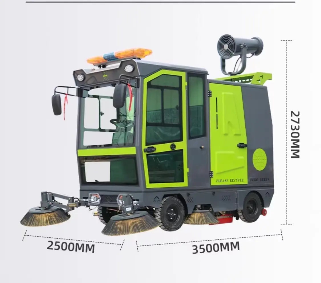 ride on floor Sweeper Automatic Electric Ride-on Battery Sweeper Driving Type Cleaning Equipment Floor Sweeper for supplier