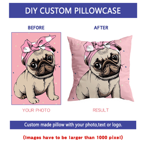 Custom Pillowcase Peachskin , Flannel, Linen Pillow Throw Covers Pillow Case <strong>Cushion</strong> Cover Wholesale Dropshipping - Product Image 6