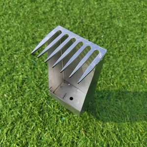 Outil de récolte de fruits galvanisé à bord lisse pour la cueillette des arbustes épineux et des baies - Product Image 6