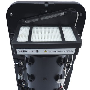 Asciugamani Elettrico da Parete 1000W con Sensore a Infrarossi, Lampada Germicida, Filtro HEPA e Asciugatura ad Alta Velocità - Product Image 5