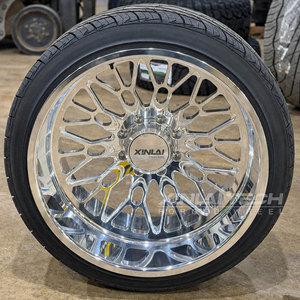 Rines Forjados XINLAI Personalizados 24x12 26x10 28x14 con Tapas Centrales Flotantes 8x170 8x180 8x6.5 para Camionetas Ford F250 - Product Image 4