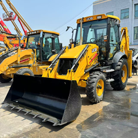 Chargeuse-pelleteuse hydraulique JCB 3CX d'occasion haute performance pour la construction avec moteur puissant Dengheng