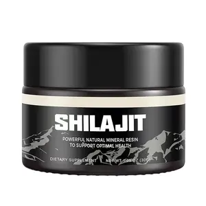 Shilajit提取物30克/50克有机喜马拉雅Shilajit树脂