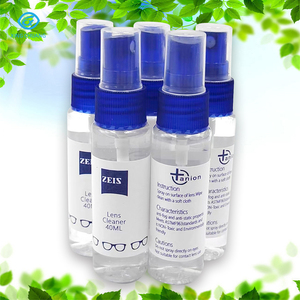 Prix d'usine ODM Spray de <span class=keywords><strong>nettoyage</strong></span> pour <span class=keywords><strong>lunettes</strong></span> 40ML Liquide à faible quantité minimale de commande Lentille de <span class=keywords><strong>nettoyage</strong></span> pour <span class=keywords><strong>lunettes</strong></span> Spray de solution de soin de lavage - Product Image 2
