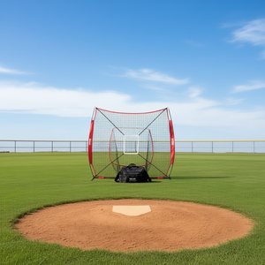Vevor <b>Baseball</b> Softball Practice Net 7x7 Ft With Batting <b>Tee</b> And Carry Bag For Hitting Pitching Training Equipment - Product Image 2