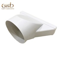 Tuyau de ventilation universel, tube plat pour système de ventilation