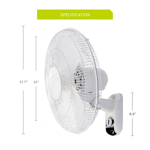 Ventilador Oscilante de Pared de Alta Calidad de 16 Pulgadas, Potente para Invernadero, Ventilador de Pared de 16 Pulgadas - Product Image 4