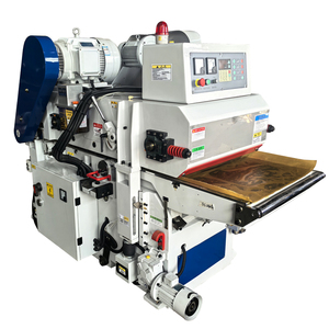 เครื่องจักรงานไม้หนักสำหรับงานอุตสาหกรรม มอเตอร์สำหรับงานไม้ เครื่องไสไม้ 2 ด้าน เครื่องปรับความหนา 2 ด้าน หัวตัดแบบเฮลิคอล - Product Image 1