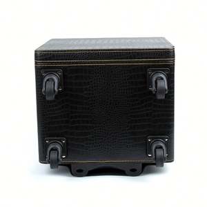 Wooden <b>Jewelry</b> <b>Tray</b> PU Leather Ring Display Eco Friendly Small - Product Image 5