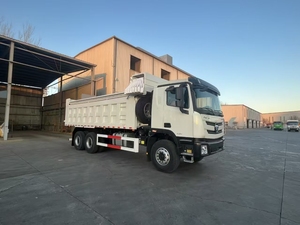 Camion benne poids lourd Foton 6X4, capacité 31-40T, Diesel Euro 5, conduite à gauche, neuf, pour transport d'engins - Product Image 2