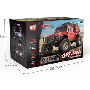 SJY-1893-SL 1/18 Remo Hobby RC Coche Todoterreno Crawler SUV 4WD RTR con Motor de Alta Velocidad, Luces LED y ESC Impermeable - Product Image 6