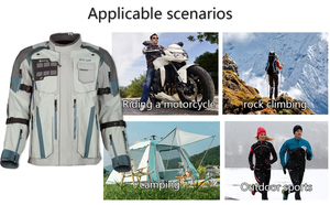 <span class=keywords><strong>Combinaison</strong></span> de <span class=keywords><strong>cyclisme</strong></span> de moto, <span class=keywords><strong>combinaison</strong></span> de course tout-terrain Full Body Protective Gear CE Armor toutes saisons universelles - Product Image 6