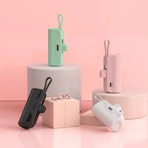 Cargador Portátil Delgado con Logotipo Personalizado M-Queeen, 5000 mAh, Batería Externa Pequeña, Llavero con Cargador Portátil OEM - Product Image 6