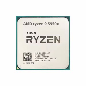 โปรเซสเซอร์เดสก์ท็อป Original 9 5950X 16 คอร์ 3.4 GHz ซ็อกเก็ต 32 เธรด ซีพียูคอมพิวเตอร์ ราคาดีที่สุด AMD 9 5950X AMD 9 5950X - Product Image 2