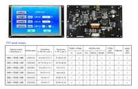 Modul Layar LCD TFT 10,4 inci Smart HMI 2026 dengan Panel Sentuh Kapasitif Antarmuka RS232 RS485 TTL Uart untuk Medis