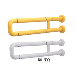 Prix direct d'usine Solution de sécurité <span class=keywords><strong>pour</strong></span> personnes âgées <span class=keywords><strong>Barre</strong></span> d'appui en forme de U enduite de nylon <span class=keywords><strong>pour</strong></span> le soutien et la stabilité de la salle de bain - Product Image 2