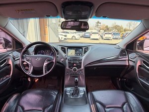 Berline de luxe d'occasion coréenne noire 2016 Grandeur HG Diesel Auto Clean Business, abordable, avec sièges électriques, pour l'exportation - Product Image 3