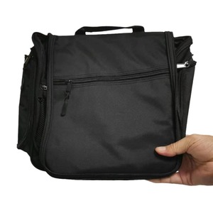Portable <b>Large</b> Capacity Waterproof <b>Toiletry</b> <b>Bag</b> With Dry Wet Separation For Travel Cosmetic Storage Grey - Product Image 3