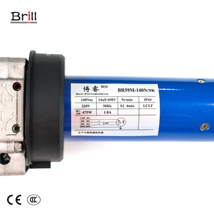 Moteur d'ombre de rouleau tubulaire de bonne qualité BR59M-140N/9R pour moteur de porte de volet roulant de <span class=keywords><strong>garage</strong></span> AC - Product Image 2